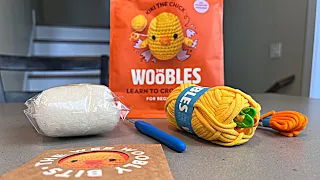 Woobles Crochet Kit for Beginners is a Great Gift Idea. Tried Crocheting Kiki the Chick!