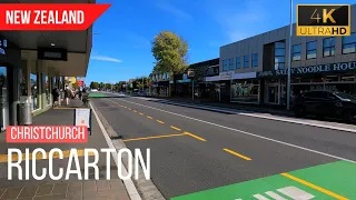 Riccarton, Christchurch - New Zealand | 4K Walking Tour