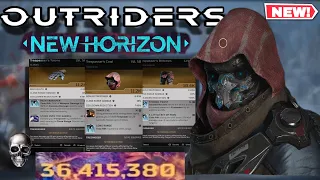 Outriders New Horizon - NEW BEST Trickster Build For Endgame CT15 | Trespasser Build Guide HIGH DPS!