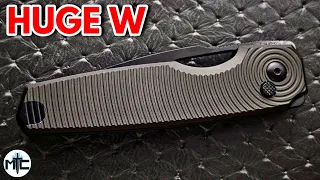 HUGE W For Kizer! - Dogfish Folding Knife - Full Review