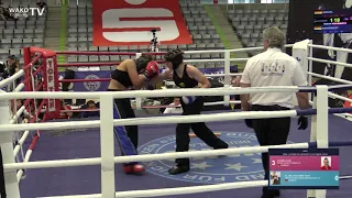 Deutsche Meisterschaft 2019 - Finale VK ELITE Damen -70 kg Aline Sodjinou vs Theda De_Jong_Posthumus