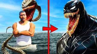 Franklin Eaten By Venom & Upgrade Into Venom In Gta5 || TAMIL || GTA 5