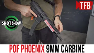 POF's NEW Phoenix 9mm Pistol Caliber Carbine [SHOT Show 2022]