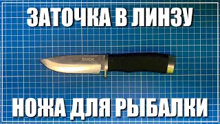 Заточка в линзу