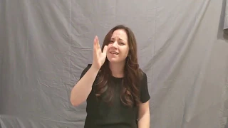 "I Won't Give Up" Jason Mraz (ASL Interpretation)