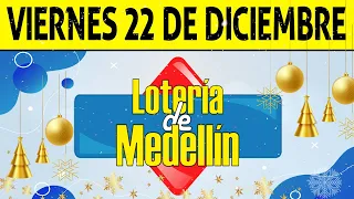 Resultados Lotería de MEDELLÍN del Viernes 22 de Diciembre de 2023  PREMIO MAYOR 😱🚨💰