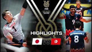 🇯🇵 JPN vs. 🇹🇳 TUN - Highlights | Men's OQT 2023