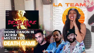 Didine Canon 16 ft Lacrim , Mister you - DEATH GAME 🇲🇦🇩🇿 || VATOREACTION ♕♊