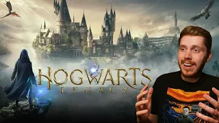 New HARRY POTTER GAME?! Hogwarts Legacy Gameplay Reaction!