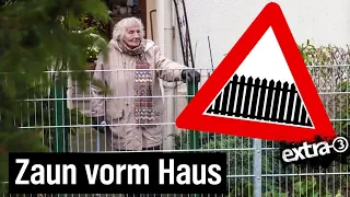 Realer Irrsinn: Die eingezäunte Dame in Bielefeld | extra 3 | NDR