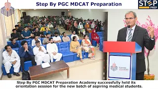 Orientation Step By PGC MDCAT Preparation