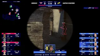 s1mple 4k vs Heroic @ BLAST Premier