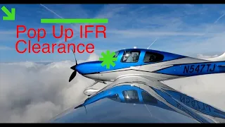 Real Life IFR  Pop Up clearance