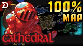 Cathedral (8-bit #metroidvania) | Full Map! All Items & Collectibles