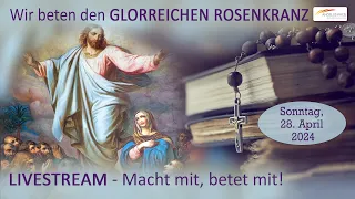 Wir beten den glorreichen Rosenkranz für Frieden in der Welt, in den Familien und im eigenen Herzen.