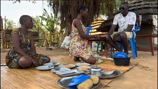 Cooking Rice That My American Boyfriend Sent To My Village For My Family #shortvideo #lifestyle