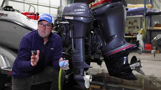 How to Fog Your Yamaha Outboard For Winter