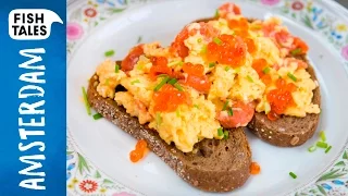 Scrambled Eggs & SMOKED SALMON | Bart van Olphen