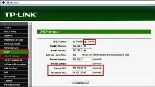How to configure Router TP Link using DHCP address
