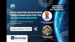 Accelerating Blockchain Transformation for the Automotive Industry with blockedge