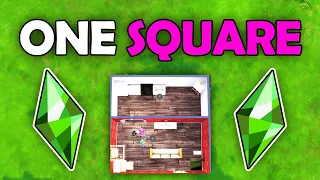 The Sims 4 One Square Challenge is a TRAUMATISING Rags To Riches Let's Play Episode 4!