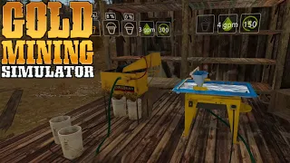 Das erste Gold aus River Town - Lets Play: Gold Mining Simulator (Gold Rush) #72