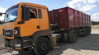 Самосвальный полуприцеп MEGA Выгрузка road machinery Работа на тонаре