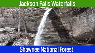 Jackson Falls Waterfalls - Shawnee National Forest in Southern Illinois