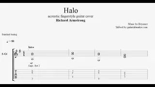 Beyonce - Halo TAB - fingerstyle guitar tabs (PDF + Guitar Pro)