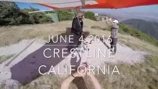 Crestline California Hang Gliding  June 4 2016