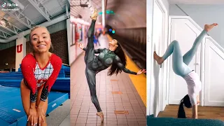 Gymnastics and Cheerleading TikToks - Best Flexibility Skills Compilation #gymnastics #flexibility