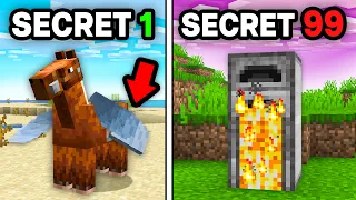 24 Choses SECRÈTES de Minecraft.. (tu ne les connais PAS !)