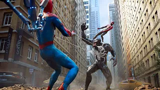 Spider-Man Vs Venom Fight Scene 4K (2023) - Spider-Man 2