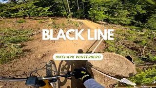 Neue Streckenführung Blackline Winterberg Bikepark POV RAW