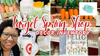TARGET SPRING AND EASTER SHOP WITH DECOR INVENTORY