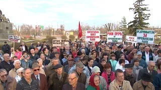 В Волгограде на митинге коммунисты потребовали установить памятник Сталину