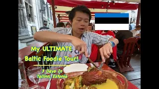 My Ultimate Baltic Foodie Tour! | 3 Days In Tallinn, Estonia