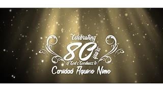 Caridad Nimo's 80th birthday AVP