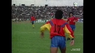 1991.07.07 Colombia 1 - Ecuador 0 (Partido Completo 60fps - Copa America Chile 1991)