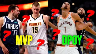 Predicting ALL of the 2024 NBA Award Winners (MVP, DPOY, etc.)