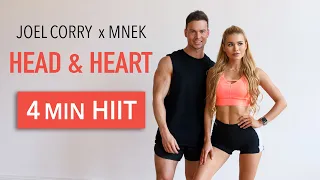 Head & Heart - Joel Corry x MNEK // 4 MIN HIIT WORKOUT - a quick calorie burner I Pamela Reif