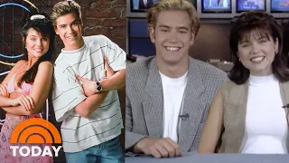 'Saved by the Bell' Favorite TV Couple Zack and Kelly Talk New Series | Flashback Friday | TODAY