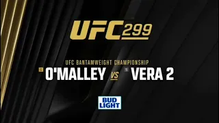 UFC 299: O'Malley vs. Vera 2 Opening