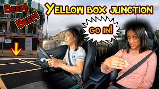 Fails For NOT Entering A Yellow Box Junction | How To Position And When To Turn