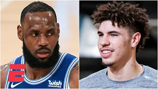 Reacting to LaMelo's comments about playing LeBron: Is Ball the future face of the NBA? | KJZ