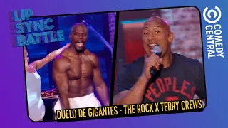 Duelo de Gigantes: The Rock vs Terry Crews | Lip Sync Battle no Comedy Central