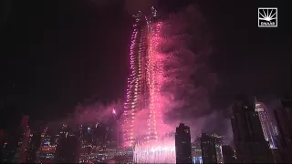 Official Video of 2013 Burj Khalifa New Year's Eve Fireworks