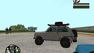 GTA SA MODS- Lada niva & fiat punto