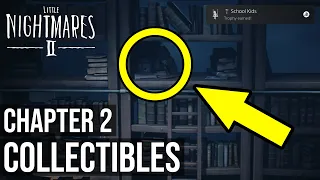 All Collectibles - Chapter 2 - Glitching Remains and Hats (School Kids Trophy) - Little Nightmares 2