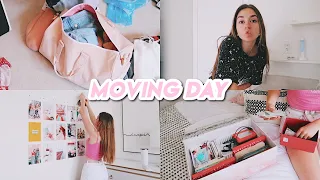 MOVING DAY VLOG! (pack with me + last day in my old house)